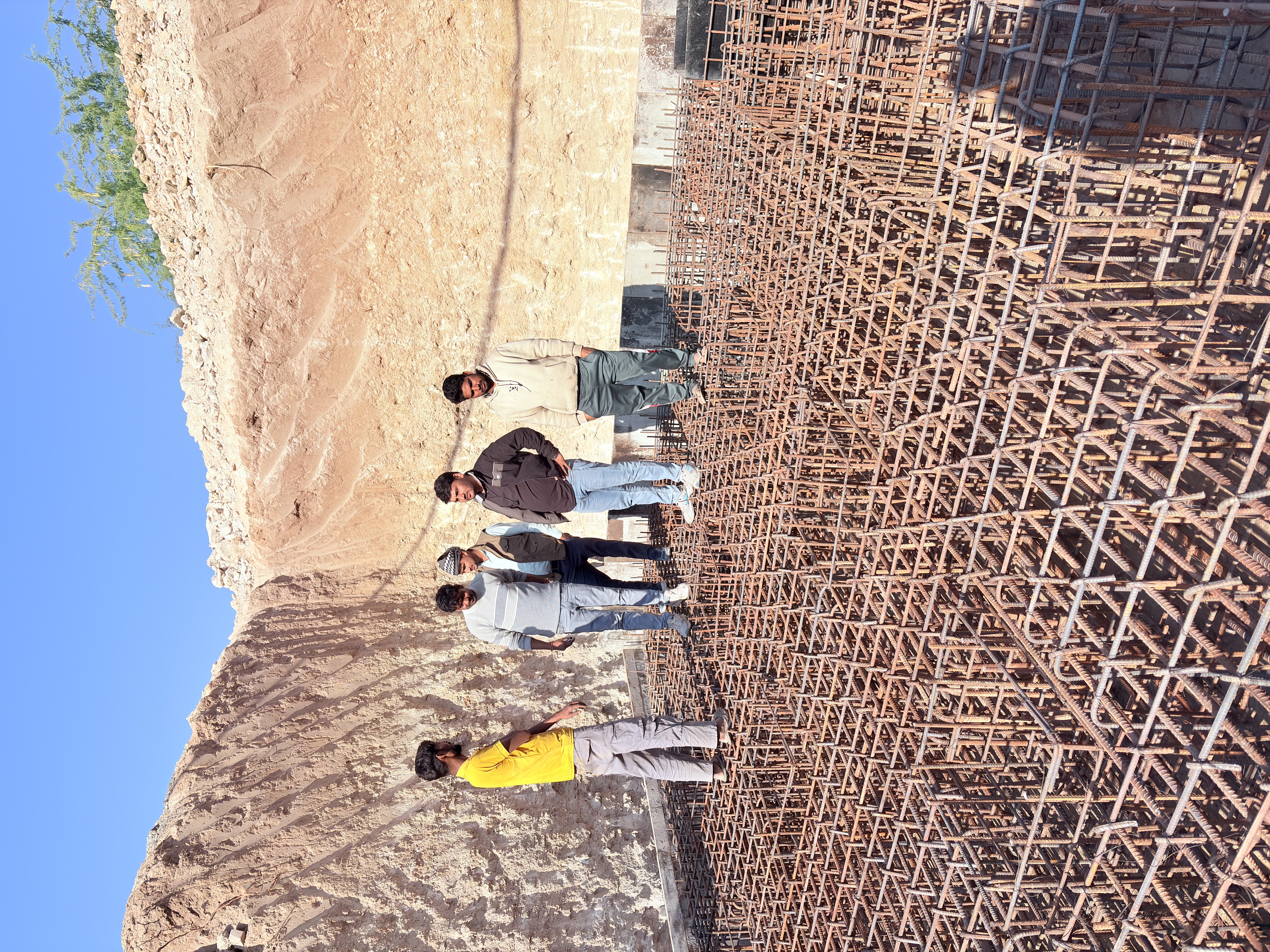 RCC Slab Framework Pouring